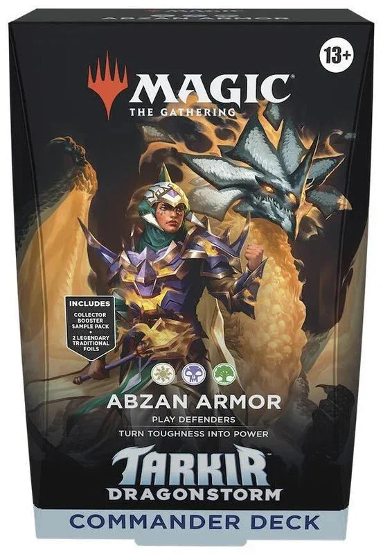 Magic The Gathering: Tarkir Dragonstorm Commander Deck (Abzan) - CardVault Collections