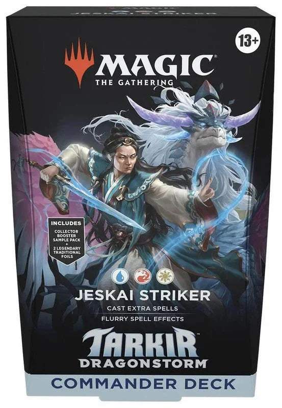 Magic The Gathering: Tarkir Dragonstorm Commander Deck (Jeskai) - CardVault Collections
