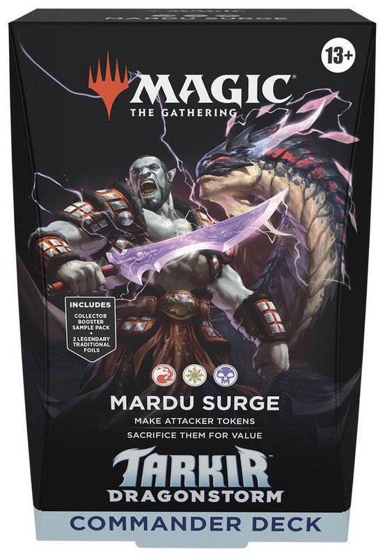 Magic The Gathering: Tarkir Dragonstorm Commander Deck (Mardu) - CardVault Collections