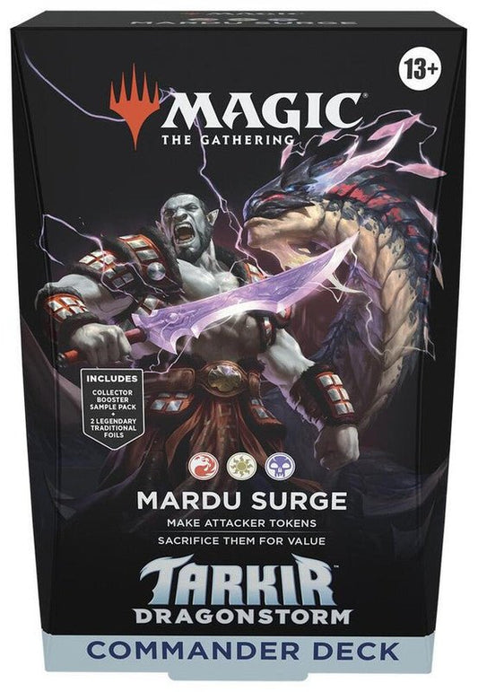 Magic The Gathering: Tarkir Dragonstorm Commander Deck (Mardu) - CardVault Collections