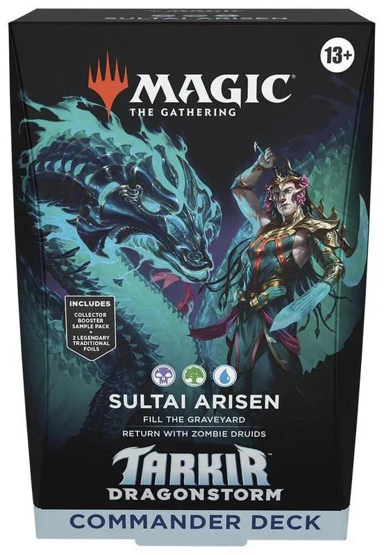 Magic The Gathering: Tarkir Dragonstorm Commander Deck (Sultai) - CardVault Collections