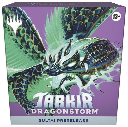 Magic The Gathering: Tarkir Dragonstorm Prerelease Kit (Sultai) - CardVault Collections