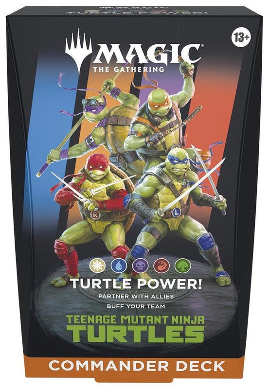 Magic the Gathering: Teenage Mutant Ninja Turtles Commander Deck (Turtle Power) - CardVault Collections