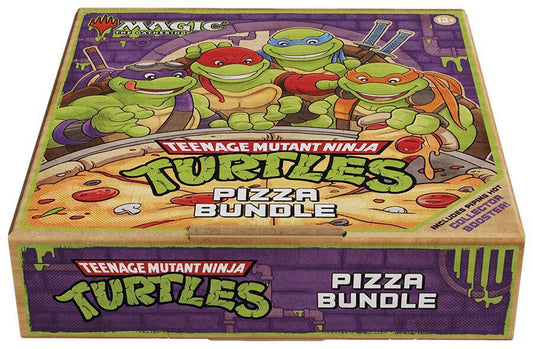 Magic the Gathering: Teenage Mutant Ninja Turtles Pizza Bundle Box - CardVault Collections