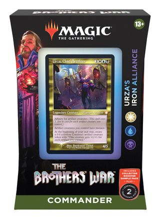 Magic the Gathering: The Brothers' War Urza's Iron Alliance Commander Deck - CardVault Collections