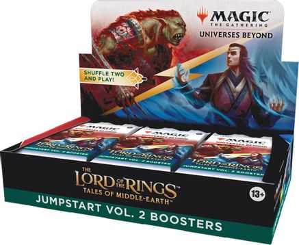 Magic the Gathering The Lord of the Rings: Tales of Middle - earth Jumpstart Volume 2 Booster Box - CardVault Collections