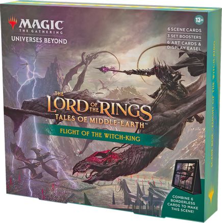 Magic the Gathering The Lord of the Rings: Tales of Middle - earth Scene Box (Flight of the Witch - King) - CardVault Collections