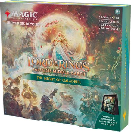 Magic the Gathering The Lord of the Rings: Tales of Middle - earth Scene Box (The Might of Galadriel) - CardVault Collections