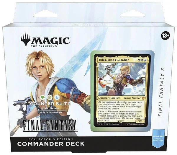 Magic the Gathering: Universes Beyond - Final Fantasy Collector Commander Deck (Counter Blitz) - CardVault Collections