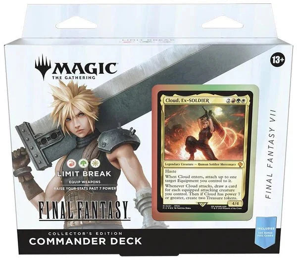Magic the Gathering: Universes Beyond - Final Fantasy Collector Commander Deck (Limit Break) - CardVault Collections