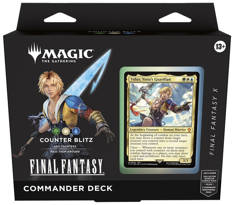 Magic the Gathering: Universes Beyond - Final Fantasy Commander Deck (Counter Blitz) - CardVault Collections
