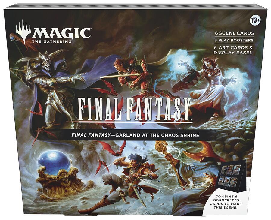 Magic the Gathering: Universes Beyond - Final Fantasy Scene Box (Garland at the Chaos Shrine) - CardVault Collections