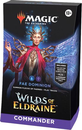 Magic the Gathering: Wilds of Eldraine - Fae Dominion Commander Deck - CardVault Collections