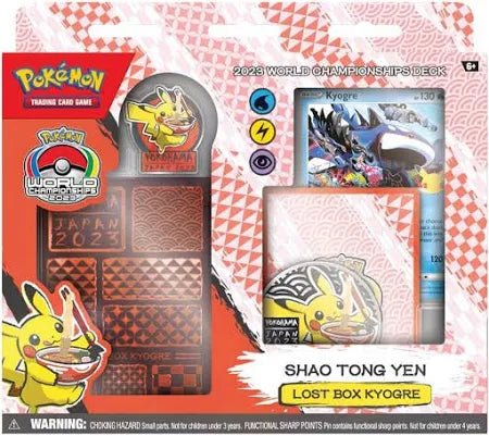Pokemon 2023 World Championship Deck (Lost Box Kyogre) - CardVault Collections