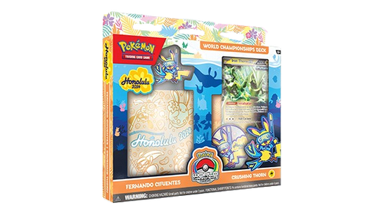 Pokemon 2024 World Championship Deck (Crushing Thorn) - CardVault Collections