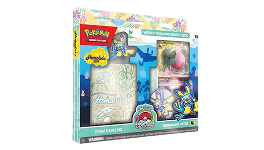 Pokemon 2024 World Championship Deck (Regidrago VStar) - CardVault Collections