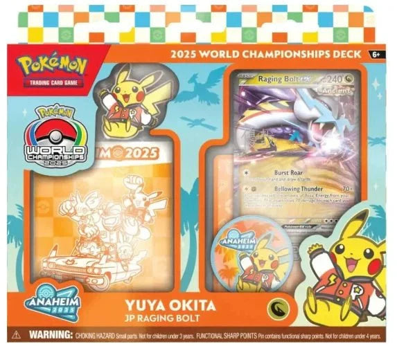 Pokemon 2025 World Championship Deck (JP Raging Bolt) (PRE - ORDER) - CardVault Collections