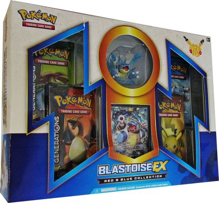 Pokemon Red and Blue: Blastoise EX Collection Box - CardVault Collections