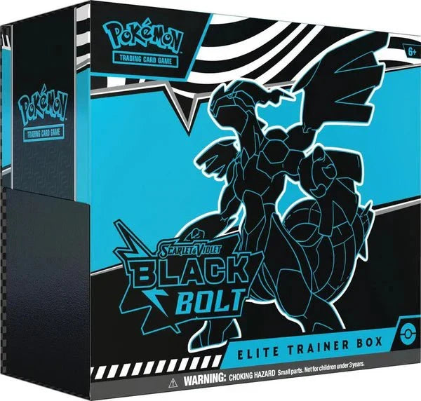Pokemon Scarlet and Violet: Black Bolt Elite Trainer Box - CardVault Collections