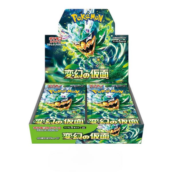 Pokemon Scarlet and Violet: Mask of Change Japanese Booster Box - CardVault Collections