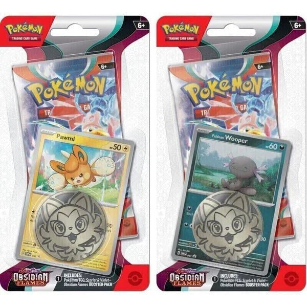 Pokemon: Scarlet and Violet - Obsidian Flames - Checklane Blister Bundle - CardVault Collections