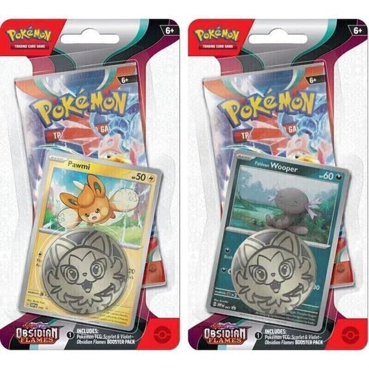 Pokemon: Scarlet and Violet - Obsidian Flames - Checklane Blister Bundle - CardVault Collections