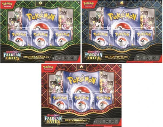 Pokemon Scarlet and Violet: Paldean Fates Premium Collection Box Bundle (SALE!) - CardVault Collections