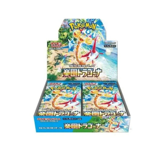 Pokemon Scarlet and Violet: Paradise Dragona Japanese Booster Box - CardVault Collections
