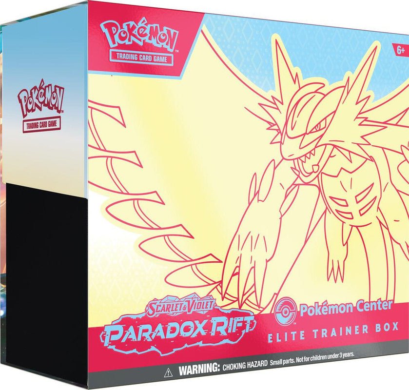 Pokemon Scarlet and Violet: Paradox Rift Pokemon Center Elite Trainer Box (Roaring Moon) - CardVault Collections