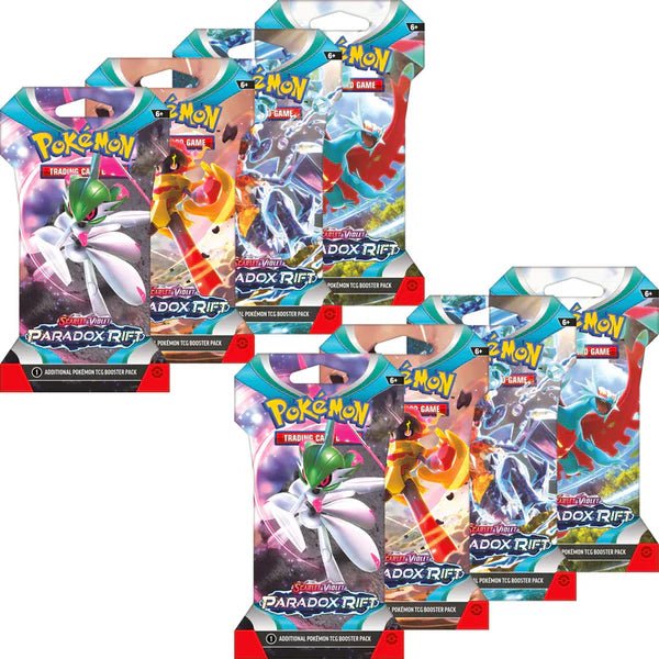 Pokemon Scarlet and Violet: Paradox Rift Sleeved Booster Pack (8 Count) - CardVault Collections