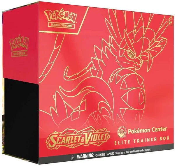 Pokemon Scarlet and Violet Pokemon Center Elite Trainer Box (Koraidon) - CardVault Collections