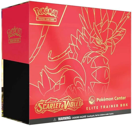 Pokemon Scarlet and Violet Pokemon Center Elite Trainer Box (Koraidon) - CardVault Collections