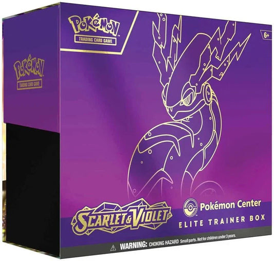 Pokemon Scarlet and Violet Pokemon Center Elite Trainer Box (Miraidon) - CardVault Collections