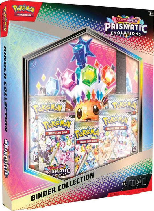 Pokemon: Scarlet and Violet - Prismatic Evolutions Binder Collection - CardVault Collections