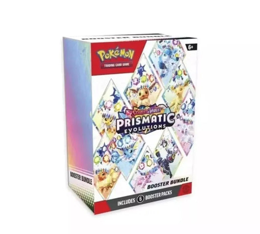 Pokemon: Scarlet and Violet - Prismatic Evolutions Bundle Box - CardVault Collections