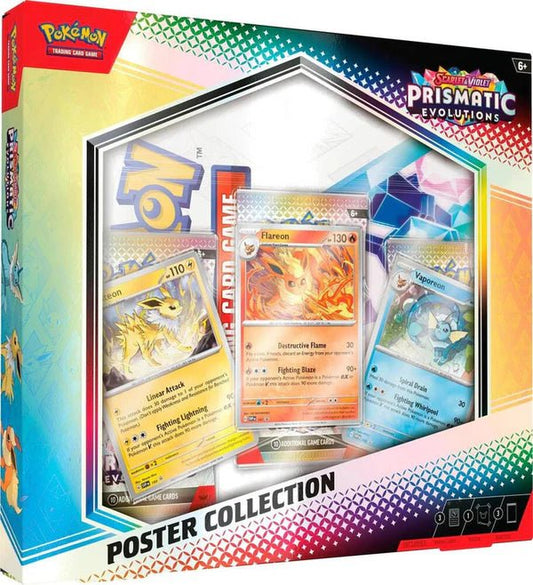 Pokemon: Scarlet and Violet - Prismatic Evolutions Poster Collection - CardVault Collections