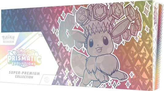 Pokemon: Scarlet and Violet - Prismatic Evolutions Super Premium Collection Box - CardVault Collections