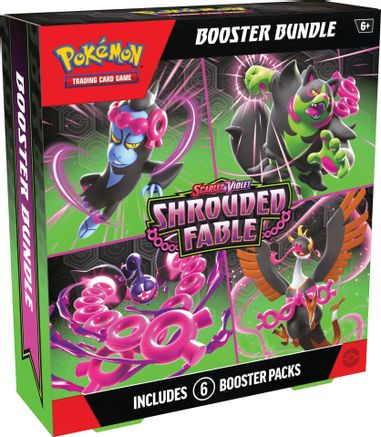 Pokemon Scarlet and Violet: Shrouded Fable Booster Bundle - CardVault Collections