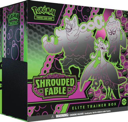 Pokemon Scarlet and Violet: Shrouded Fable Elite Trainer Box - CardVault Collections