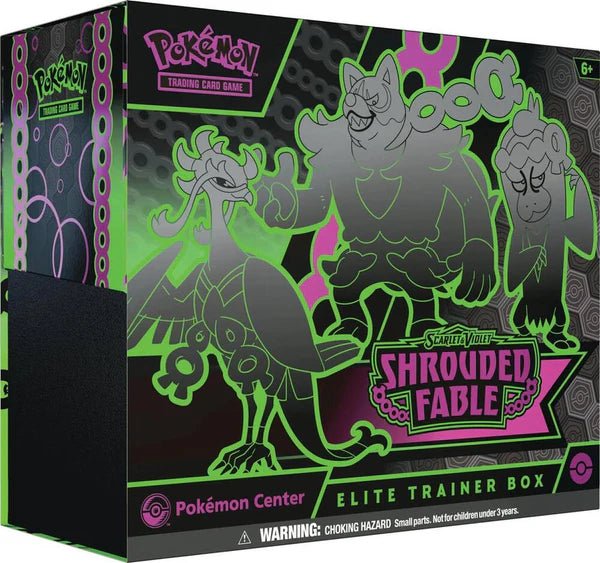 Pokemon Scarlet and Violet: Shrouded Fable Pokemon Center Elite Trainer Box - CardVault Collections