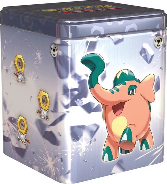 Pokemon Scarlet and Violet: Stacking Tin (Metal) - CardVault Collections