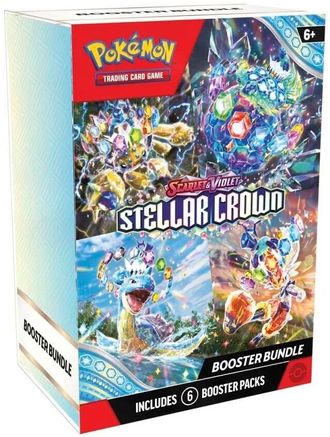 Pokemon Scarlet and Violet: Stellar Crown Booster Bundle - CardVault Collections