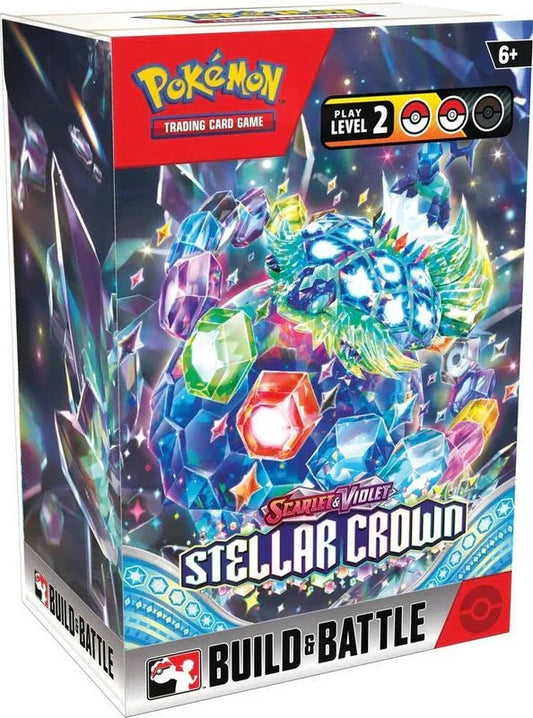 Pokemon Scarlet and Violet: Stellar Crown Build and Battle Box - CardVault Collections