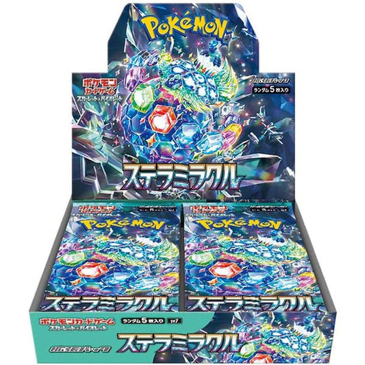 Pokemon Scarlet and Violet: Steller Miracle Japanese Booster Box - CardVault Collections