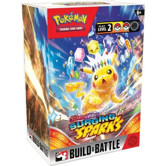 Pokemon Scarlet and Violet: Surging Sparks Build and Battle Kit - CardVault Collections