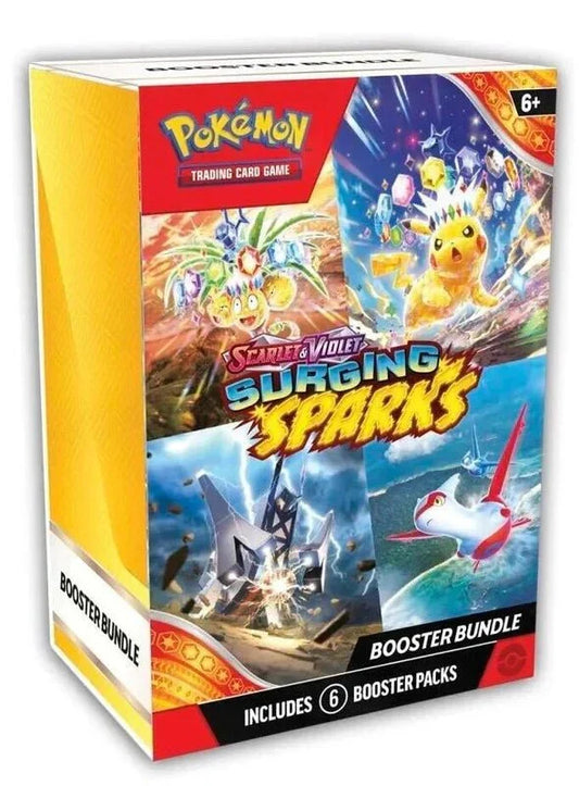 Pokemon Scarlet and Violet: Surging Sparks Bundle Box - CardVault Collections