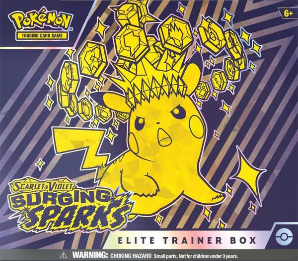 Pokemon Scarlet and Violet: Surging Sparks Elite Trainer Box - CardVault Collections