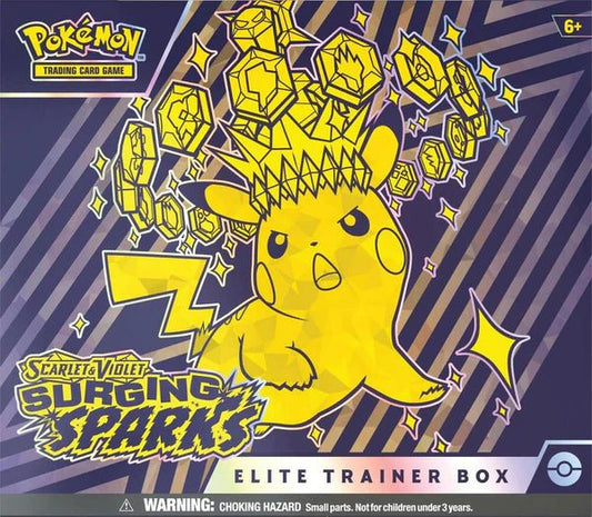 Pokemon Scarlet and Violet: Surging Sparks Elite Trainer Box - CardVault Collections