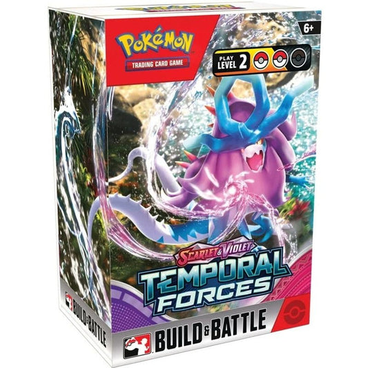 Pokemon Scarlet and Violet: Temporal Forces Build and Battle Box - CardVault Collections