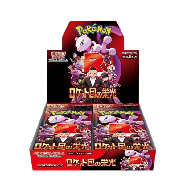Pokemon Scarlet and Violet: The Glory of Team Rocket Japanese Booster Box - CardVault Collections
